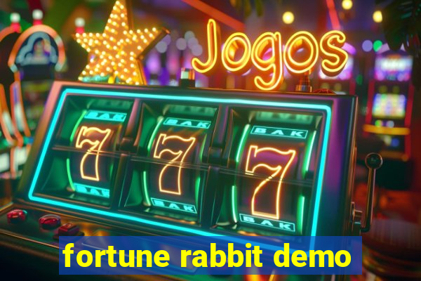 fortune rabbit demo